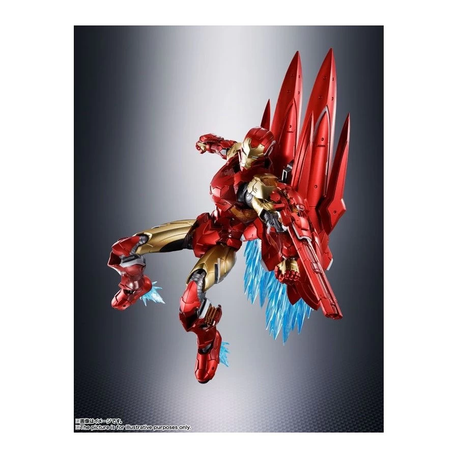 Bandai S.H. Figuarts Tech-On Avengers Iron Man 4 Bandai S.H. Figuarts Tech-On Avengers Iron Man - immagine 4