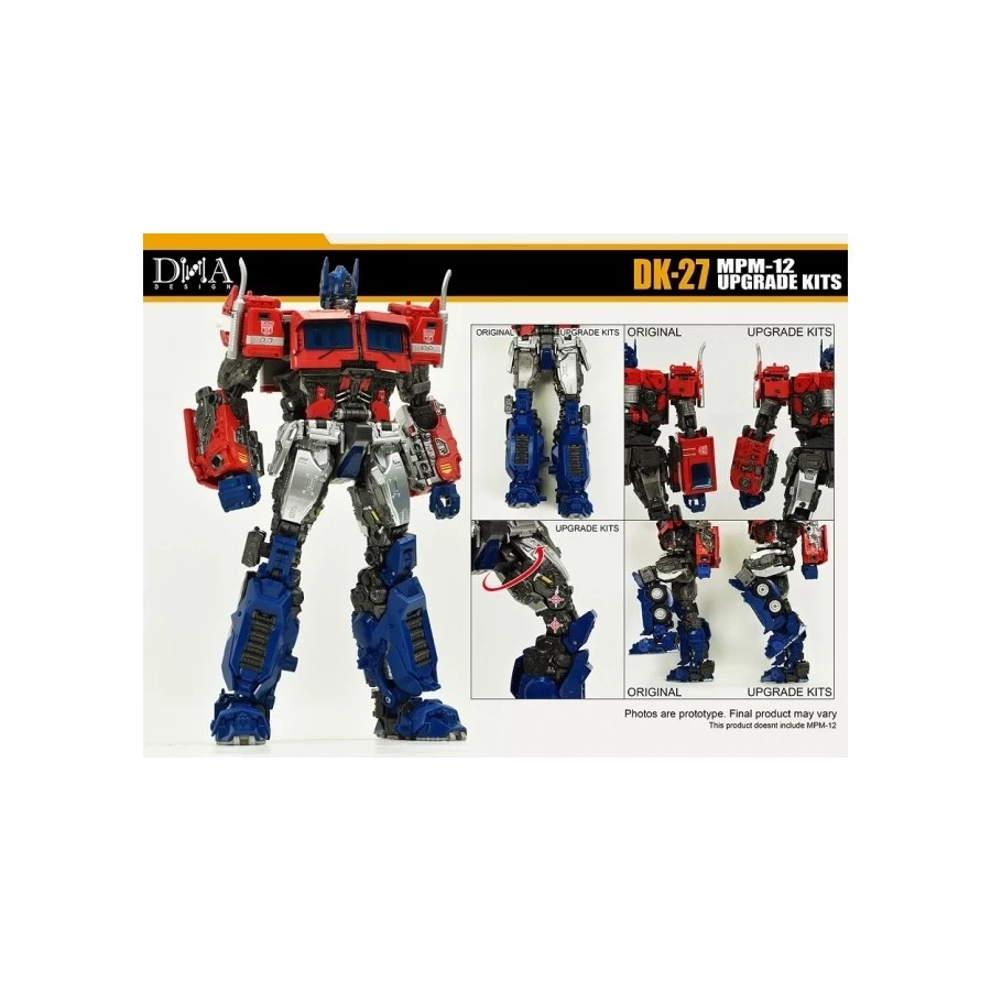 DNA Design DK-27 Upgrade Kit For Transformers Masterpiece Movie Series MPM-12 Optimus Prime 2 DNA Design DK-27 Upgrade Kit For Transformers Masterpiece Movie Series MPM-12 Optimus Prime - immagine 2