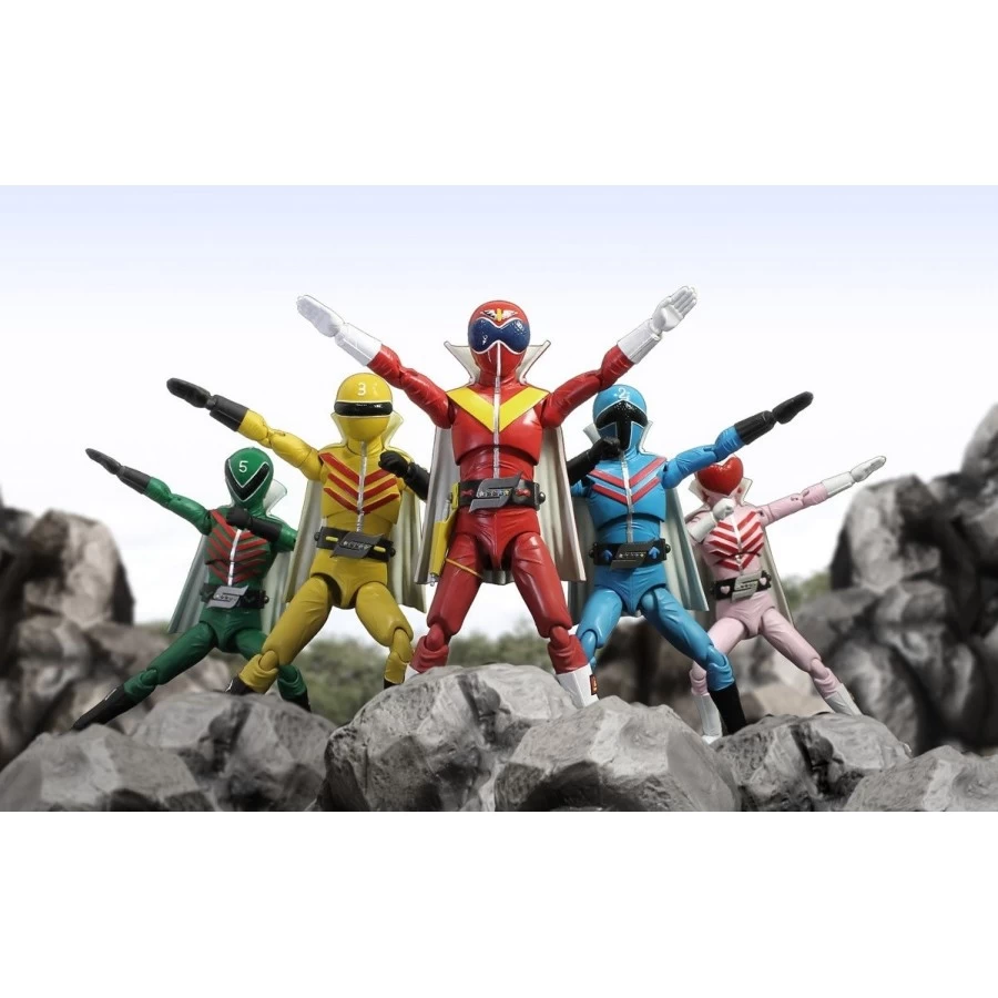 Evolution Toy Hero Action Figure Akaranger 8 Evolution Toy Hero Action Figure Akaranger - immagine 8