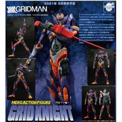 Evolution Toy Hero Action Figure Denko Choujin Gridman SSSS.Gridman Grid Knight