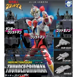 Evolution Toy Hero Action Figure Denko Choujin Gridman Thunder Gridman
