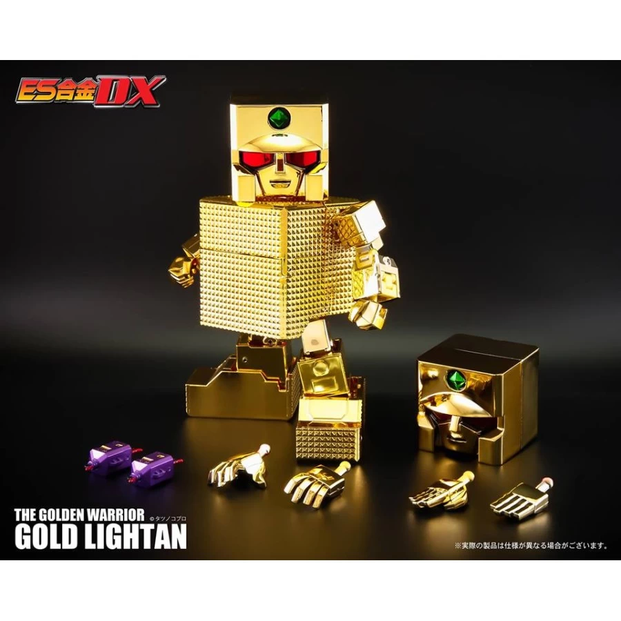 Fewture ES Gokin DX The Golden Warrior Gold Lightan 24k Version 5 Fewture ES Gokin DX The Golden Warrior Gold Lightan 24k Version - immagine 5