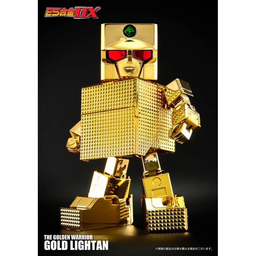 Fewture ES Gokin DX The Golden Warrior Gold Lightan 24k Version 1 Fewture ES Gokin DX The Golden Warrior Gold Lightan 24k Version