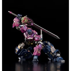 Flame Toys Kuro Kara Kuri 04SG Series Transformers Optimus Prime Shattered Glass -Negozio Di Giocattoli flame toys kuro kara kuri 04sg series transformers optimus prime shattered glass 15