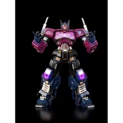 Flame Toys Kuro Kara Kuri 04SG Series Transformers Optimus Prime Shattered Glass -Negozio Di Giocattoli flame toys kuro kara kuri 04sg series transformers optimus prime shattered glass 7