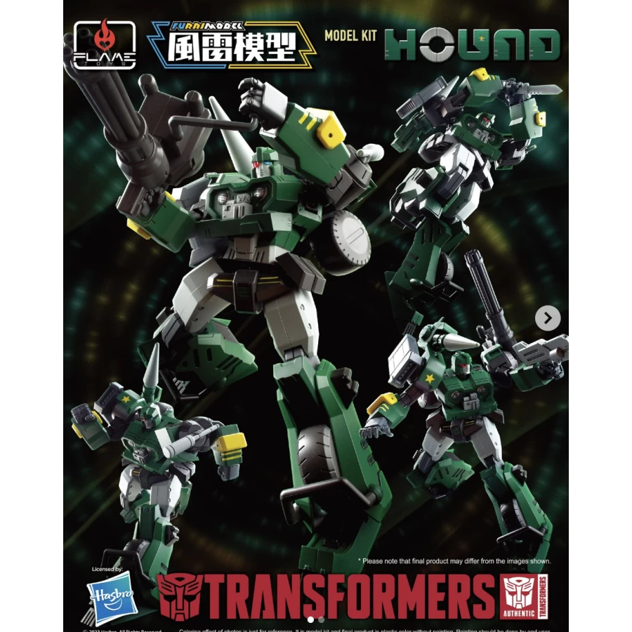 Flame Toys Model Kit Series Transformers Hound 1 Flame Toys Model Kit Series Transformers Hound