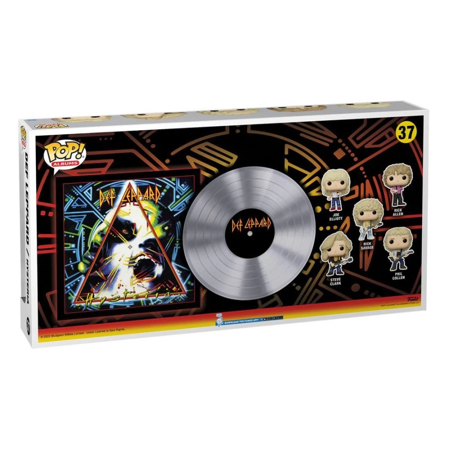 Funko POP! Albums 37 Def Leppard Hysteria 2 Funko POP! Albums 37 Def Leppard Hysteria - immagine 2