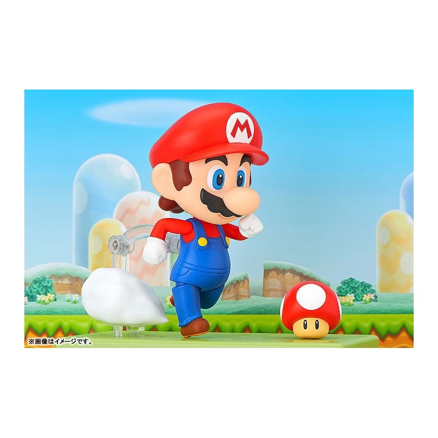 Good Smile Company Nendoroid Super Mario Bros Mario 5 Good Smile Company Nendoroid Super Mario Bros Mario - immagine 5