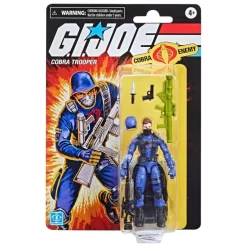 Hasbro G.I. Joe Retro Series Cobra Trooper -Negozio Di Giocattoli hasbro gi joe retro series cobra trooper 5