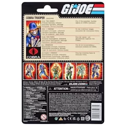 Hasbro G.I. Joe Retro Series Cobra Trooper -Negozio Di Giocattoli hasbro gi joe retro series cobra trooper 6