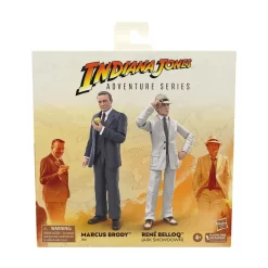 Hasbro Indiana Jones Adventure Series Indiana Jones Raiders Of The Lost Ark Marcus Brody & René Belloq Ark Showdown -Negozio Di Giocattoli hasbro indiana jones adventure series indiana jones raiders of the lost ark marcus brody rene belloq ark showdown 16