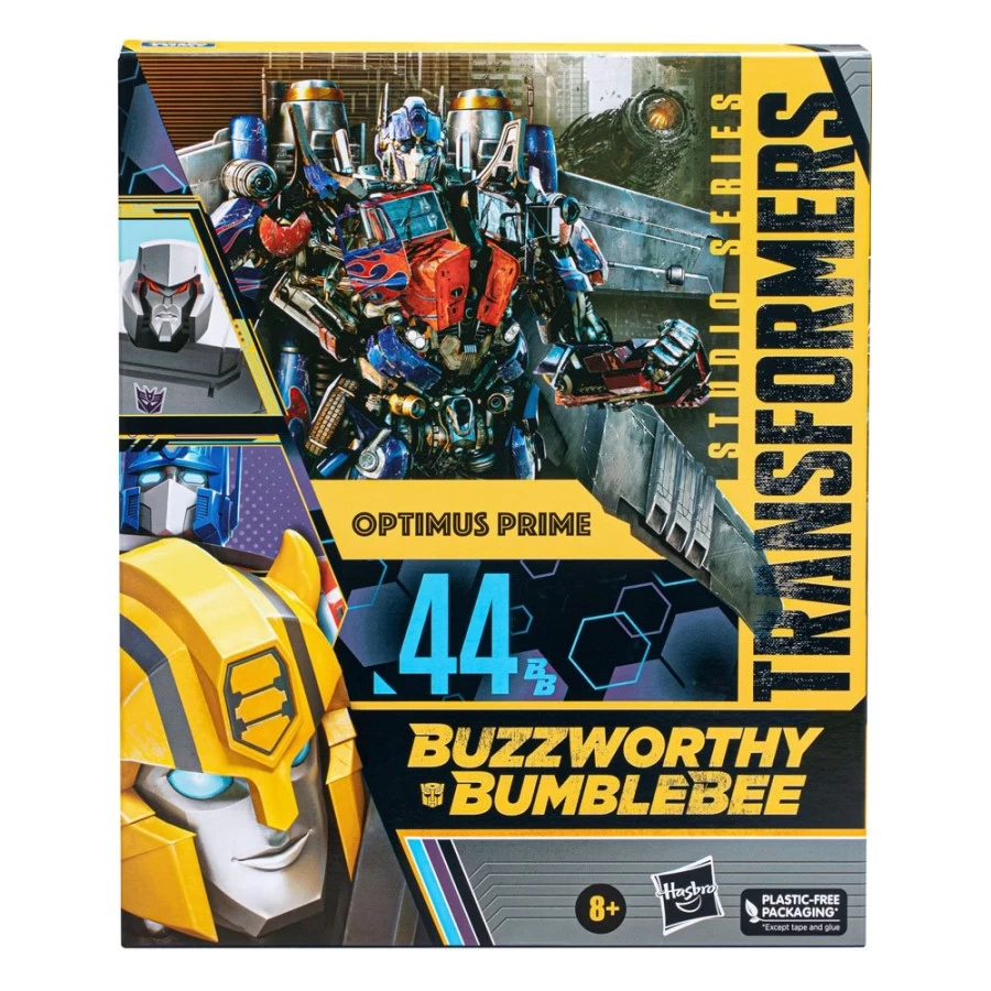 Hasbro Transformers Studio Series 44 BB Buzzworthy Bumblebee Optimus Prime 4 Hasbro Transformers Studio Series 44 BB Buzzworthy Bumblebee Optimus Prime - immagine 4