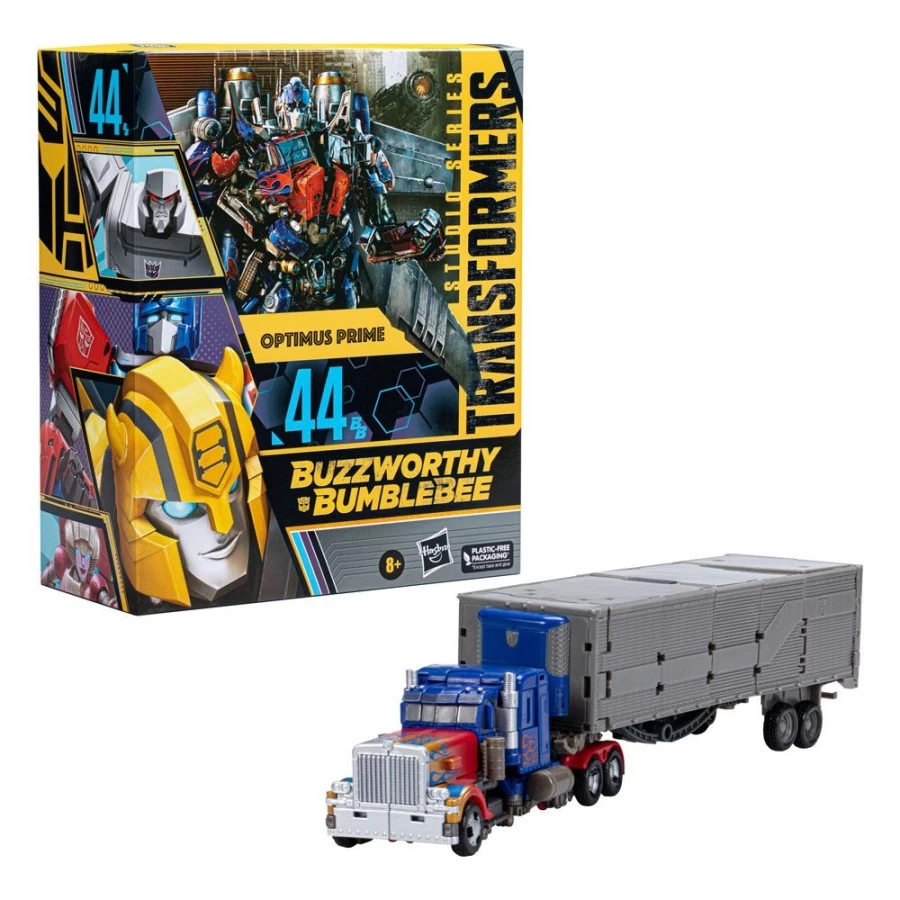 Hasbro Transformers Studio Series 44 BB Buzzworthy Bumblebee Optimus Prime 6 Hasbro Transformers Studio Series 44 BB Buzzworthy Bumblebee Optimus Prime - immagine 6