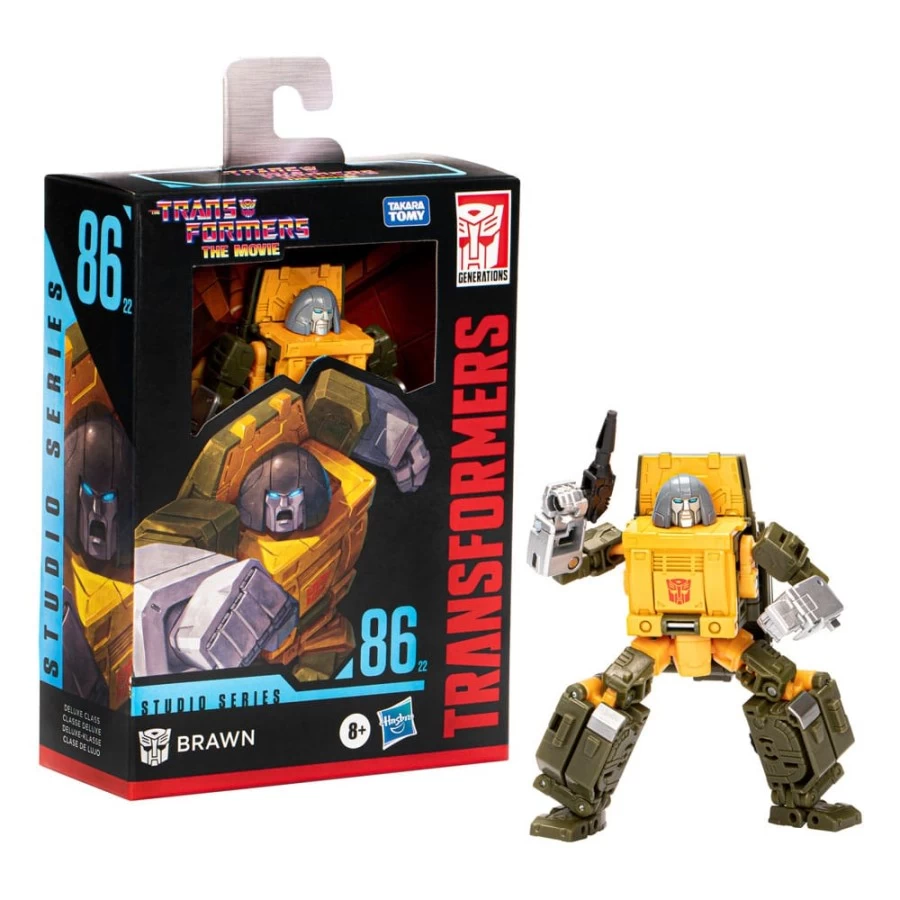 Hasbro Transformers Studio Series 86 Brawn 5 Hasbro Transformers Studio Series 86 Brawn - immagine 5
