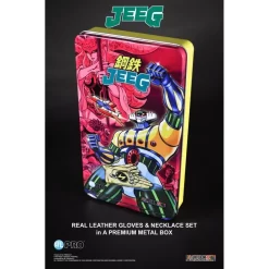 HL Pro Kotetsu Jeeg Robot Metal Box Set Gloves & Necklace L Talgia -Negozio Di Giocattoli hl pro kotetsu jeeg robot metal box set gloves necklace l 3