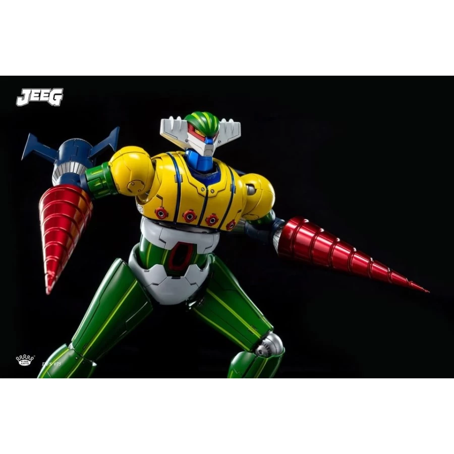 King Arts Diecast Figure Series Kotetsu Jeeg Battle Damaged DFS075 17 King Arts Diecast Figure Series Kotetsu Jeeg Battle Damaged DFS075 - immagine 17