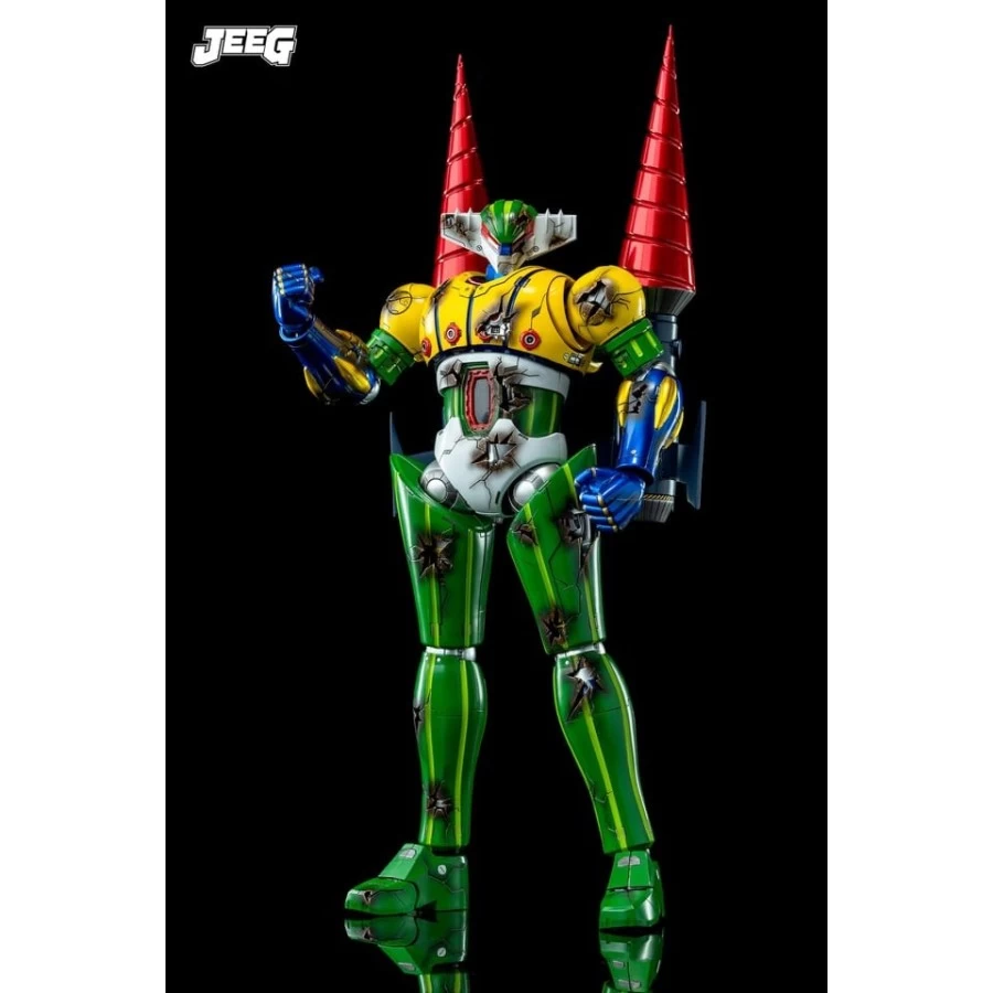 King Arts Diecast Figure Series Kotetsu Jeeg Battle Damaged DFS075 5 King Arts Diecast Figure Series Kotetsu Jeeg Battle Damaged DFS075 - immagine 5