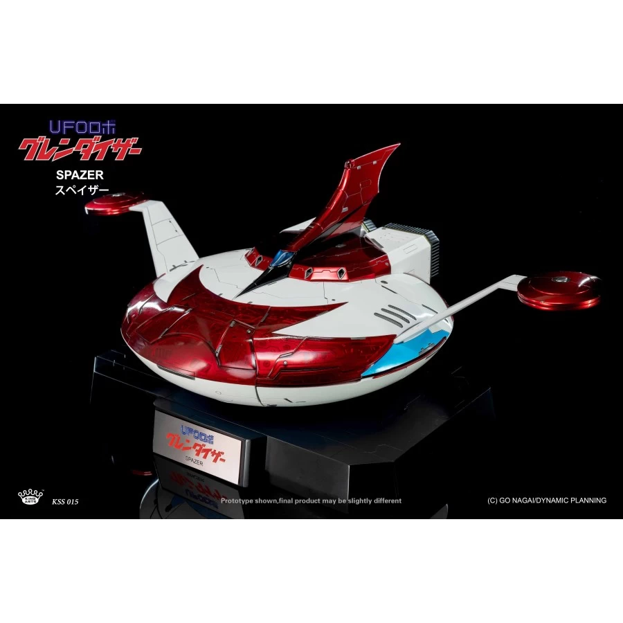 King Arts Diecast Scene Series Spazer For Ufo Robot Grendizer KSS015 2 King Arts Diecast Scene Series Spazer For Ufo Robot Grendizer KSS015 - immagine 2