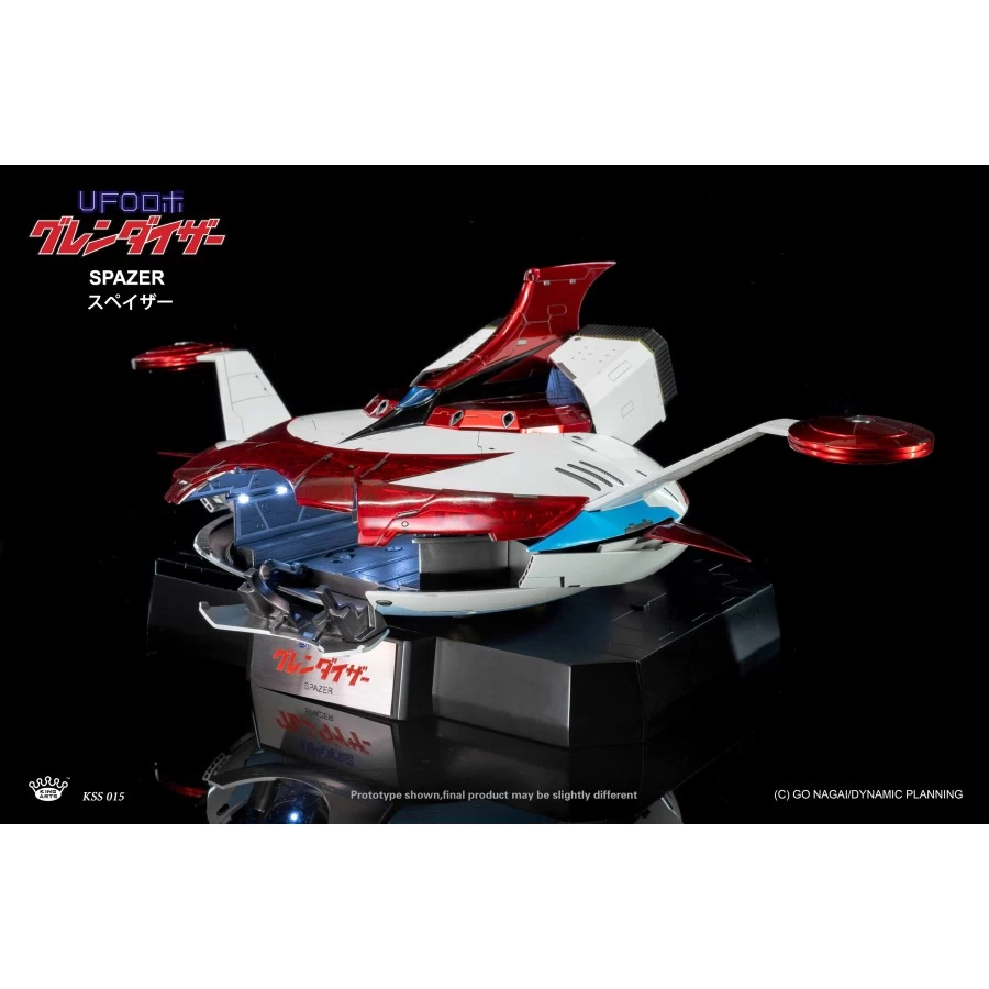 King Arts Diecast Scene Series Spazer For Ufo Robot Grendizer KSS015 5 King Arts Diecast Scene Series Spazer For Ufo Robot Grendizer KSS015 - immagine 5