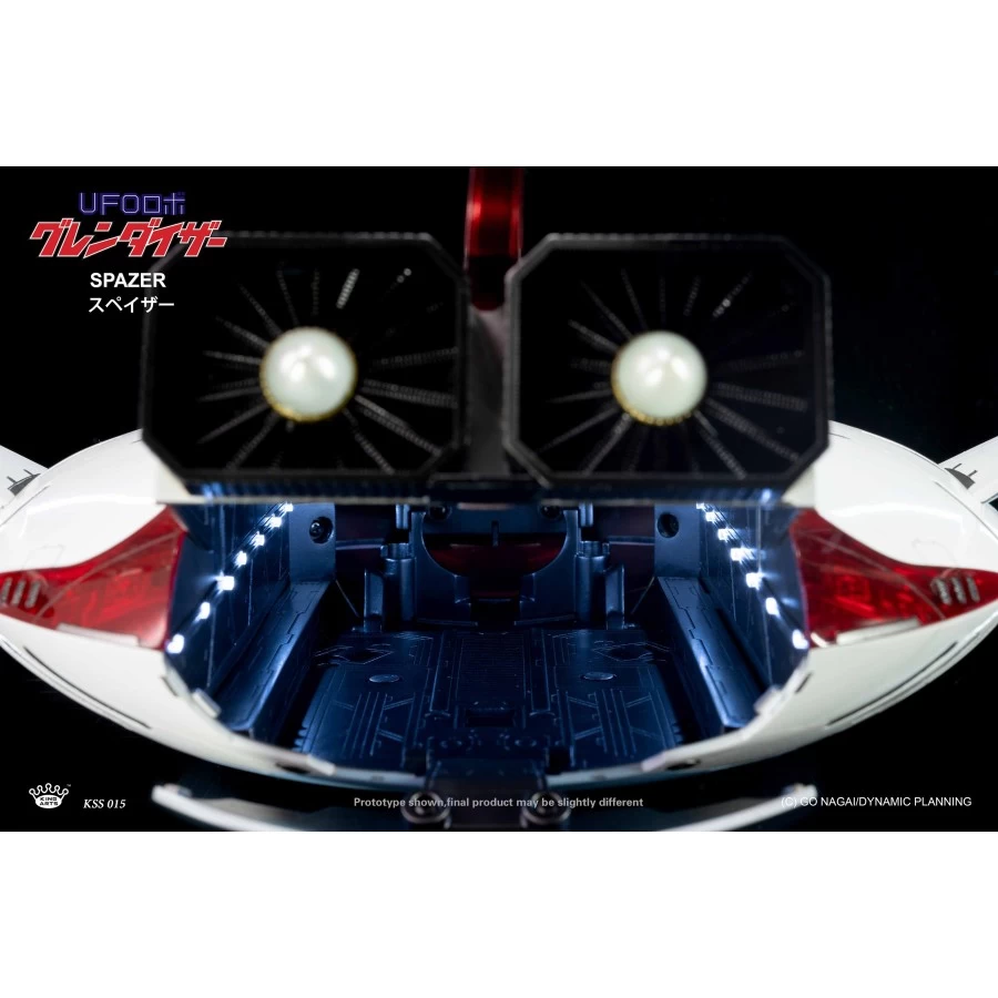 King Arts Diecast Scene Series Spazer For Ufo Robot Grendizer KSS015 7 King Arts Diecast Scene Series Spazer For Ufo Robot Grendizer KSS015 - immagine 7