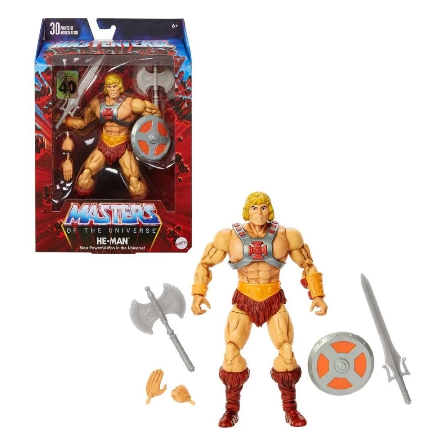 Mattel Masters Of The Universe Masterverse He-Man 40th Anniversary 8 Mattel Masters Of The Universe Masterverse He-Man 40th Anniversary - immagine 8