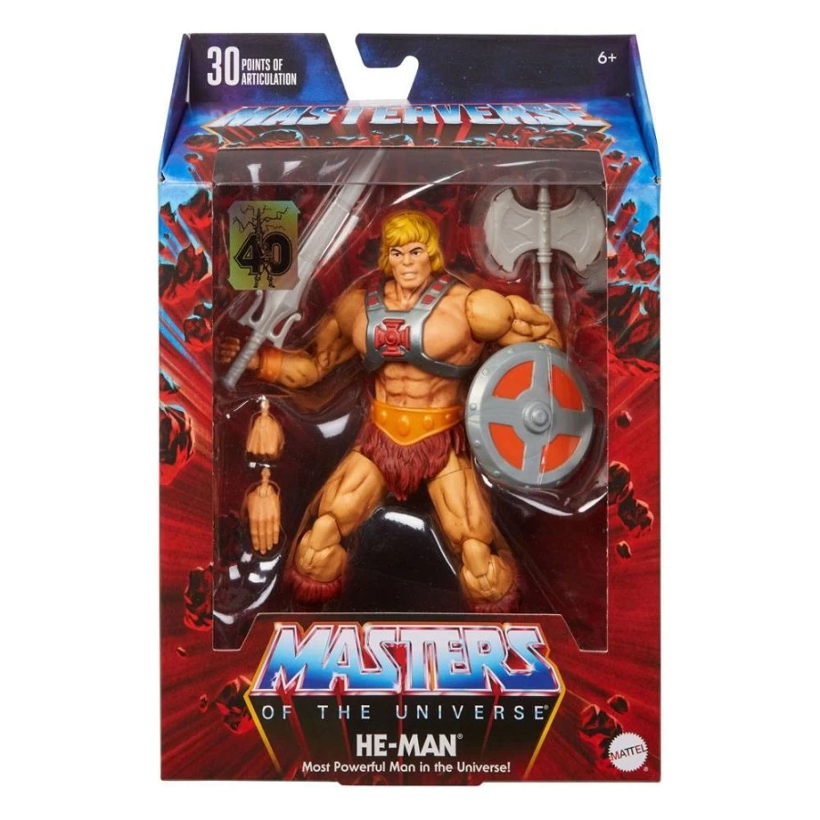 Mattel Masters Of The Universe Masterverse He-Man 40th Anniversary 9 Mattel Masters Of The Universe Masterverse He-Man 40th Anniversary - immagine 9