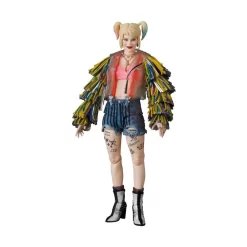 Medicom Toy MAFEX Birds Of Prey Harley Quinn Caution Tape Jacket Ver. -Negozio Di Giocattoli medicom toy mafex birds of prey harley quinn caution tape jacket ver 3