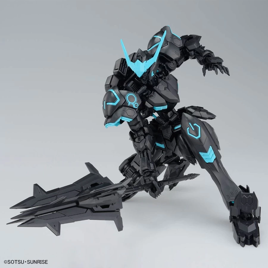 P-Bandai Master Grade MG 1/100 Mobile Suit Gundam ASW-G-08 Gundam Barbatos Recirculation Color Neon Blue 4 P-Bandai Master Grade MG 1/100 Mobile Suit Gundam ASW-G-08 Gundam Barbatos Recirculation Color Neon Blue - immagine 4