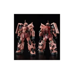P-Bandai Real Grade RG 1/144 Mobile Suit Gundam MS-06S Zaku II Team Monstor Custom