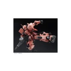 P-Bandai Real Grade RG 1/144 Mobile Suit Gundam MS-06S Zaku II Team Monstor Custom -Negozio Di Giocattoli p bandai real grade rg 1144 mobile suit gundam ms 06s zaku ii team monstor custom 8