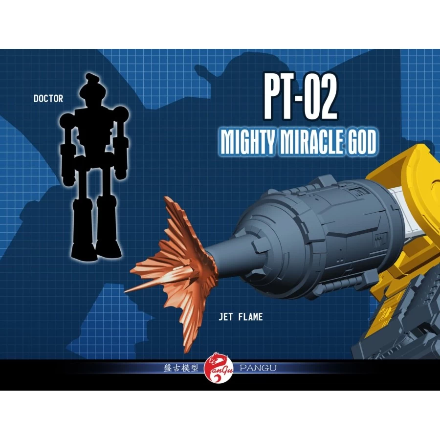Pangu Toys PT-02 Mighty Miracle God 7 Pangu Toys PT-02 Mighty Miracle God - immagine 7