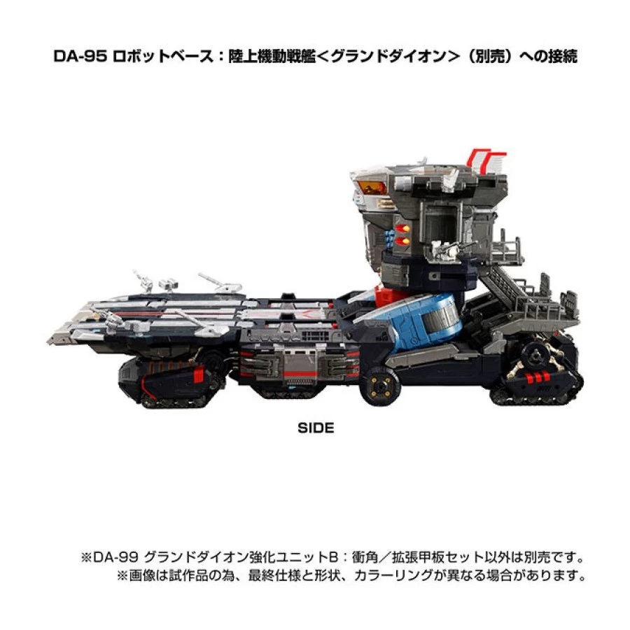 Takara Tomy Diaclone Reboot DA-99 Grand Dion Reinforcement Unit B Impulse Angle & Extended Deck Set 2 Takara Tomy Diaclone Reboot DA-99 Grand Dion Reinforcement Unit B Impulse Angle & Extended Deck Set - immagine 2