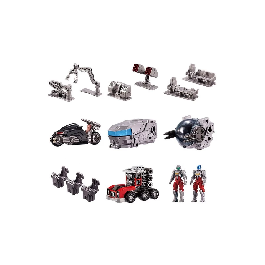 Takara Tomy Diaclone Reboot TM-09 Tactical Carrier Option Unit Exclusive Set 1 Takara Tomy Diaclone Reboot TM-09 Tactical Carrier Option Unit Exclusive Set