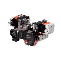 Takara Tomy Transformers Masterpiece Gattai MPG-06S Trainbot Kaen Raiden Box Set -Negozio Di Giocattoli takara tomy transformers masterpiece gattai mpg 06s trainbot kaen raiden box set 4