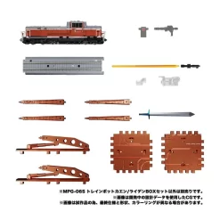 Takara Tomy Transformers Masterpiece Gattai MPG-06S Trainbot Kaen Raiden Box Set -Negozio Di Giocattoli takara tomy transformers masterpiece gattai mpg 06s trainbot kaen raiden box set 8