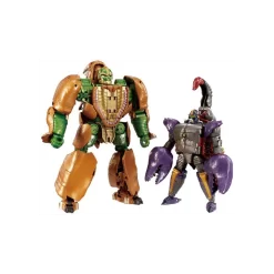 Takara Tomy Transformers Premium Finish Beast Wars RWVS-02 Rhinox VS Scorponok