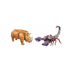 Takara Tomy Transformers Premium Finish Beast Wars RWVS-02 Rhinox VS Scorponok -Negozio Di Giocattoli takara tomy transformers premium finish beast wars rwvs 02 rhinox vs scorponok 3