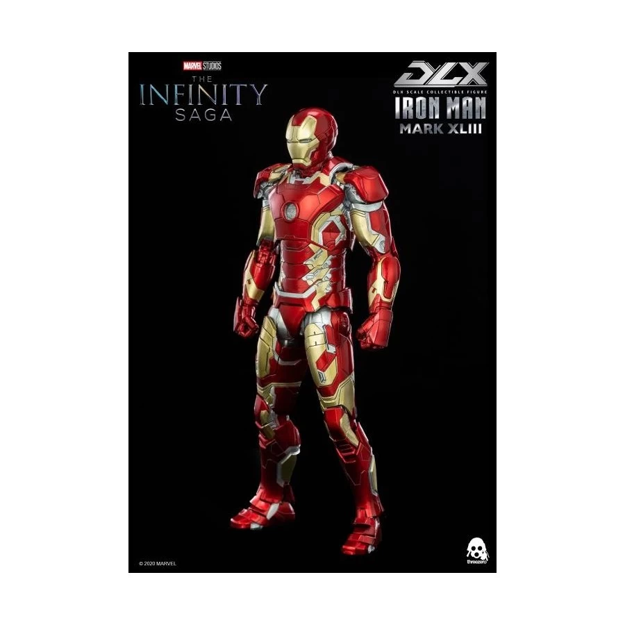 Threezero Avengers Infinity Saga DLX Iron Man Mark XLIII 1/12 Scale 2 Threezero Avengers Infinity Saga DLX Iron Man Mark XLIII 1/12 Scale - immagine 2