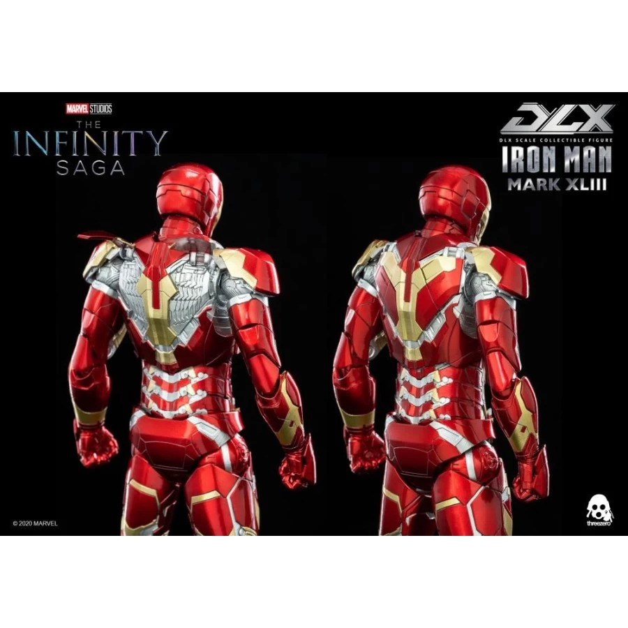 Threezero Avengers Infinity Saga DLX Iron Man Mark XLIII 1/12 Scale 16 Threezero Avengers Infinity Saga DLX Iron Man Mark XLIII 1/12 Scale - immagine 16
