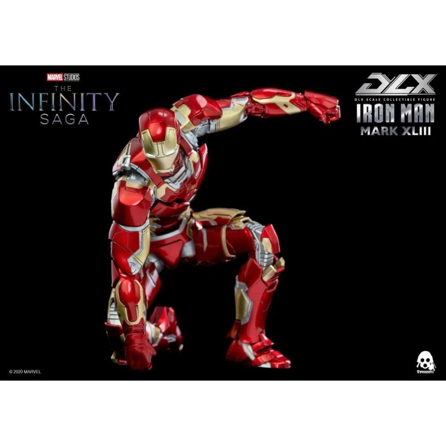 Threezero Avengers Infinity Saga DLX Iron Man Mark XLIII 1/12 Scale 4 Threezero Avengers Infinity Saga DLX Iron Man Mark XLIII 1/12 Scale - immagine 4