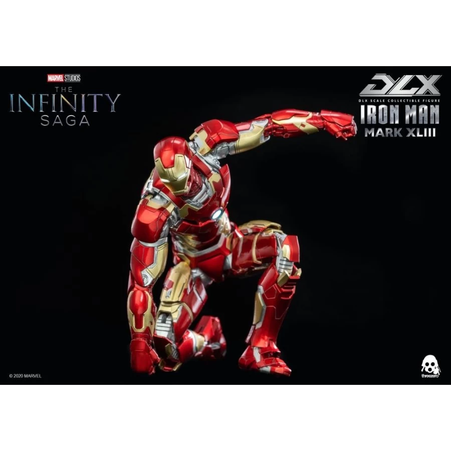 Threezero Avengers Infinity Saga DLX Iron Man Mark XLIII 1/12 Scale 5 Threezero Avengers Infinity Saga DLX Iron Man Mark XLIII 1/12 Scale - immagine 5
