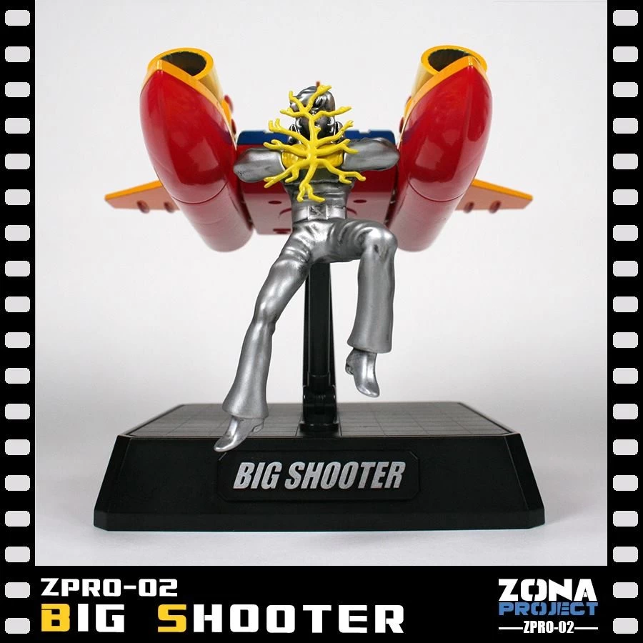 Zona Project ZPro-02 Big Shooter From Kotetsu Jeeg 9 Zona Project ZPro-02 Big Shooter From Kotetsu Jeeg - immagine 9