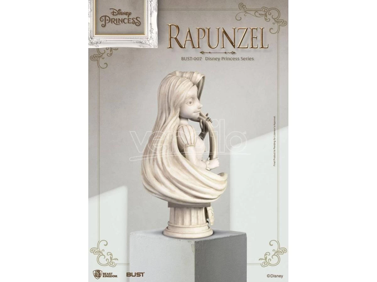 Disney Princess Series Pvc Busto Rapunzel 15 Cm Beast Kingdom Toys 4 Disney Princess Series Pvc Busto Rapunzel 15 Cm Beast Kingdom Toys - immagine 4