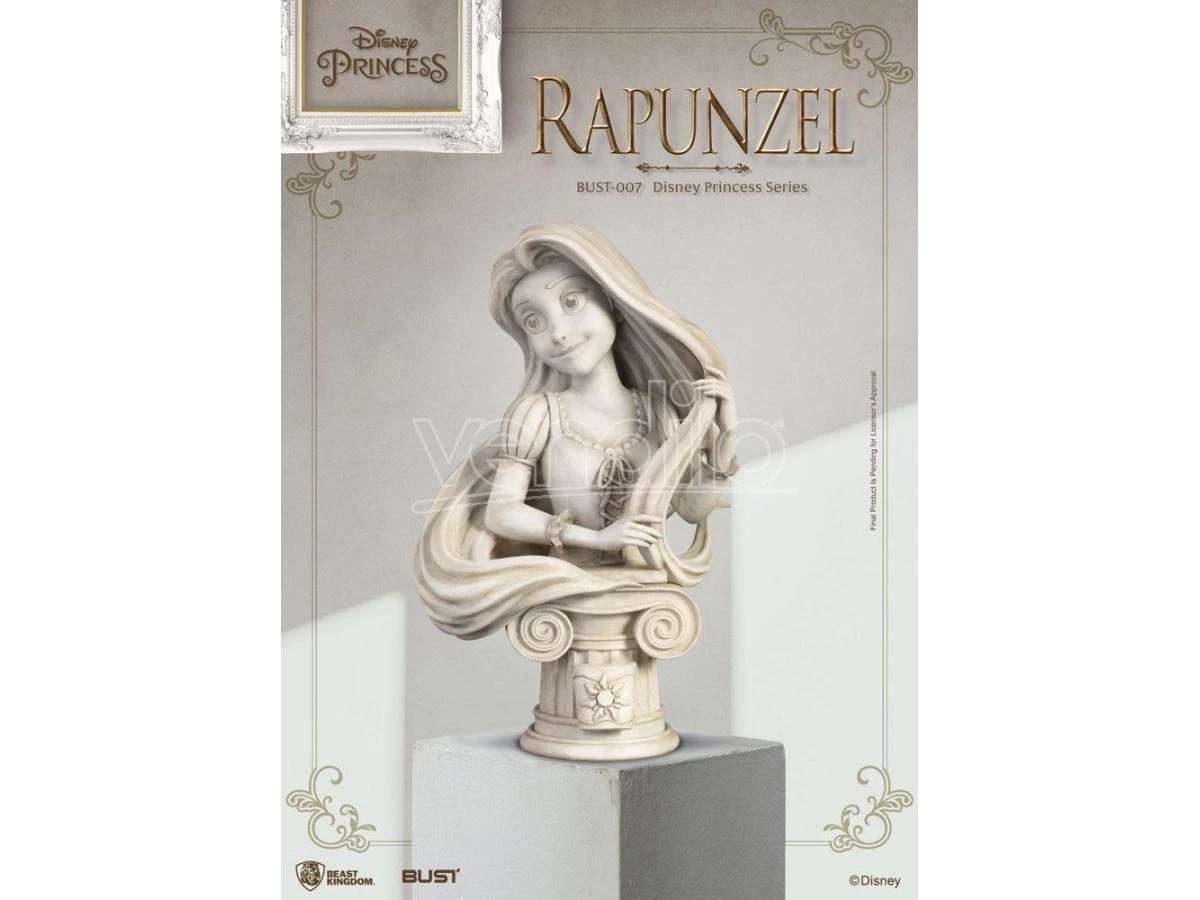 Disney Princess Series Pvc Busto Rapunzel 15 Cm Beast Kingdom Toys 1 Disney Princess Series Pvc Busto Rapunzel 15 Cm Beast Kingdom Toys