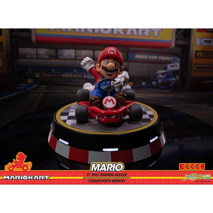 First 4 Figures Mario Kart Mario Collector's Edition 2 First 4 Figures Mario Kart Mario Collector's Edition - immagine 2