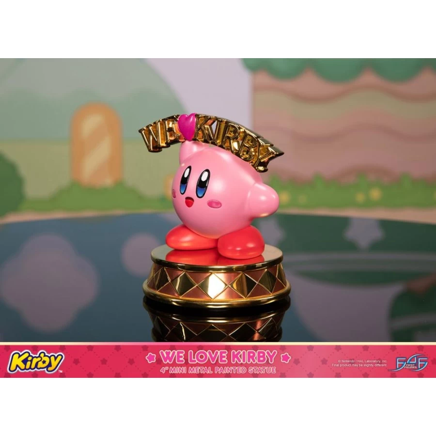 First 4 Figures Mini Metal Painted Staute We Love Kirby 3 First 4 Figures Mini Metal Painted Staute We Love Kirby - immagine 3