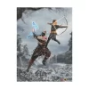 Iron Studio God Of War Battle Diorama Series Kratos & Atreus 1/10 Art Scale Limited Edition Statue