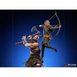 Iron Studio God Of War Battle Diorama Series Kratos & Atreus 1/10 Art Scale Limited Edition Statue -Negozio Di Giocattoli iron studio god of war battle diorama series kratos atreus 110 art scale limited edition statue 7