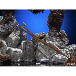 Iron Studio God Of War Battle Diorama Series Ogre 1/10 Art Scale Limited Edition Statue -Negozio Di Giocattoli iron studio god of war battle diorama series ogre 110 art scale limited edition statue 12