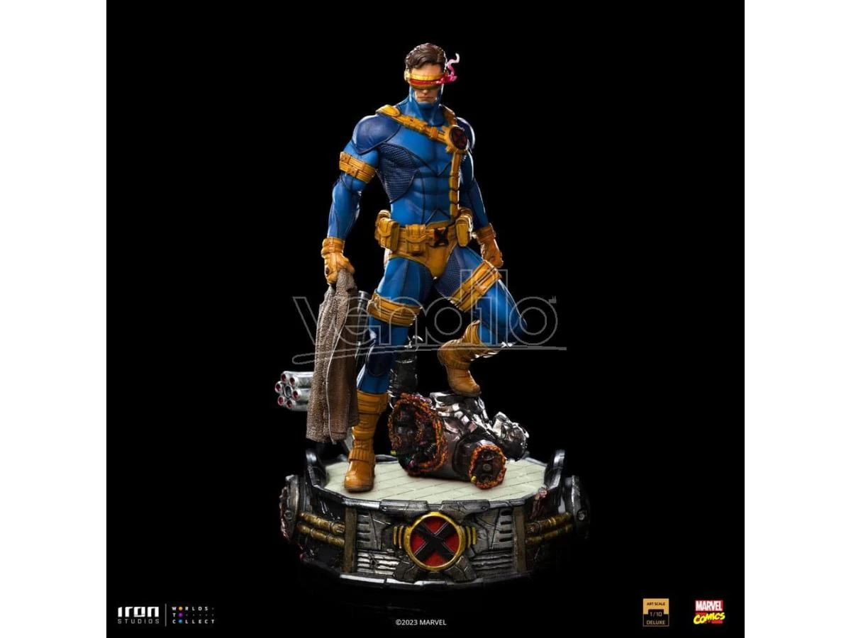 Marvel Art Scale Deluxe Statua 1/10 Cyclops Unleashed 23 Cm Iron Studios 2 Marvel Art Scale Deluxe Statua 1/10 Cyclops Unleashed 23 Cm Iron Studios - immagine 2